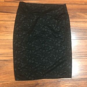 LulaRoe Cassie skirt - Black